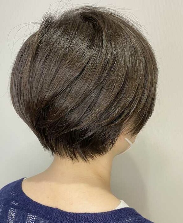 大人マッシュショート