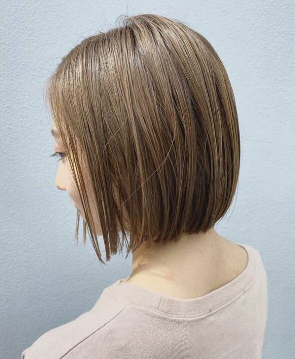 大人かわいい前髪ココアブラウン☆