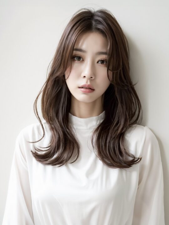 くびれロング　フォギーベージュ◎